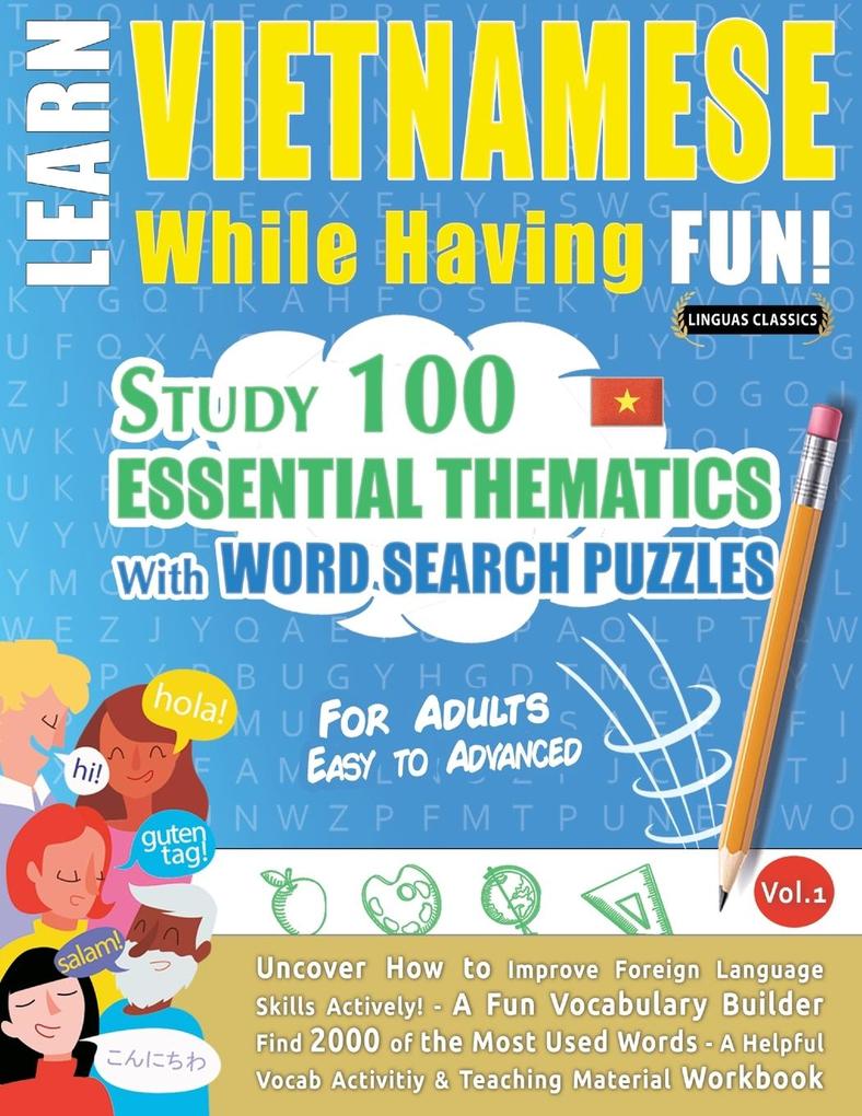 LEARN VIETNAMESE WHILE HAVING FUN! - FOR ADULTS