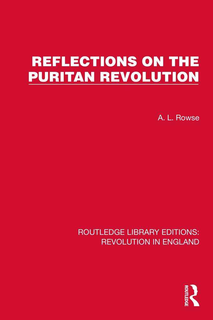 Reflections on the Puritan Revolution
