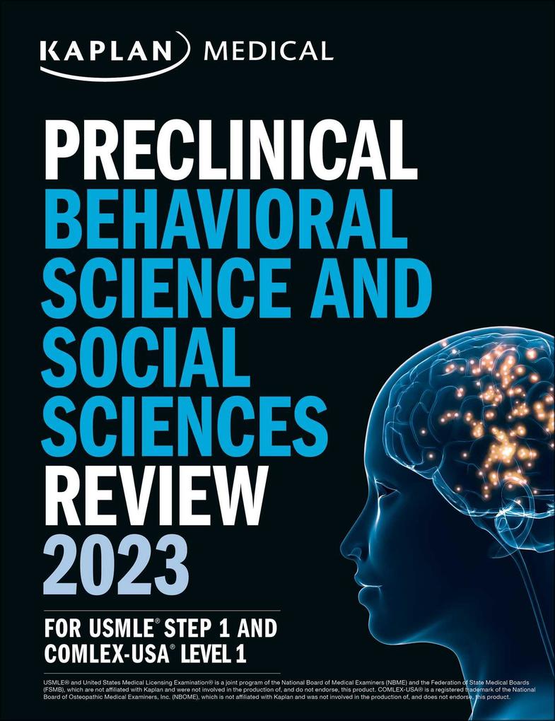 Preclinical Behavioral Science and Social Sciences Review 2023