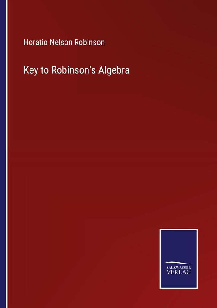 Key to Robinson's Algebra