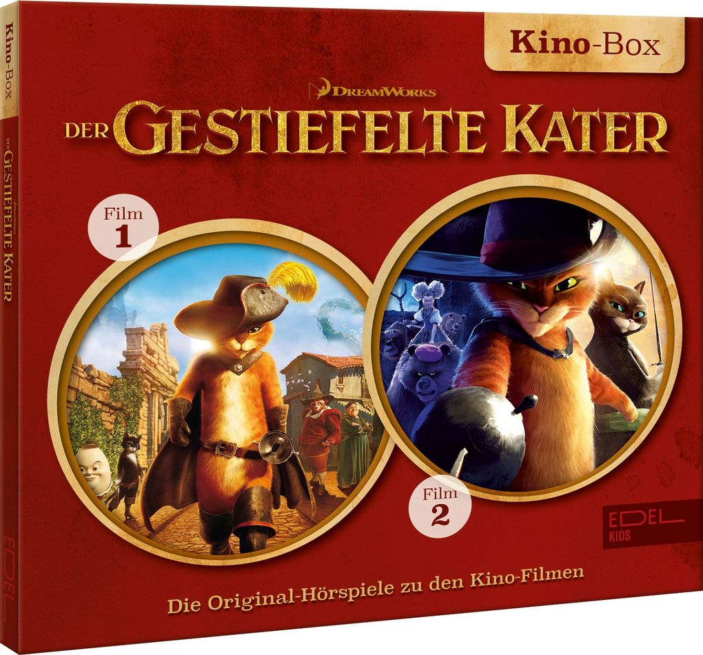 Der Gestiefelte Kater - Kino-Box (Kinofilm 1+2)