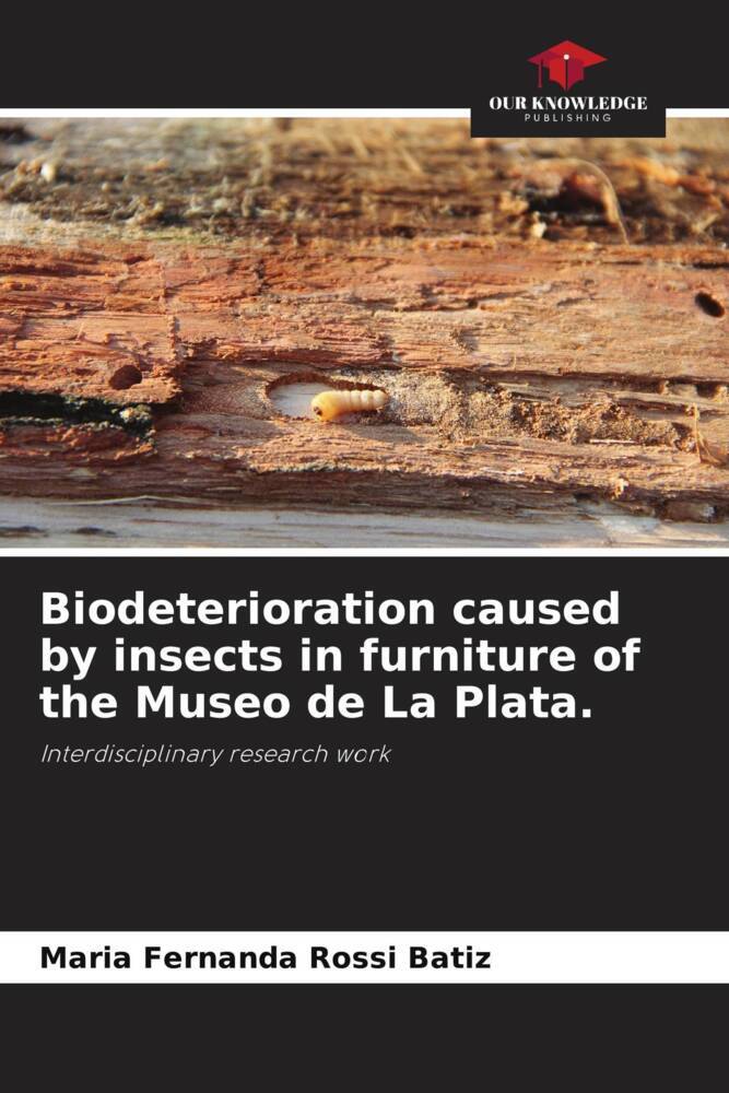 Biodeterioration caused by insects in furniture of the Museo de La Plata.