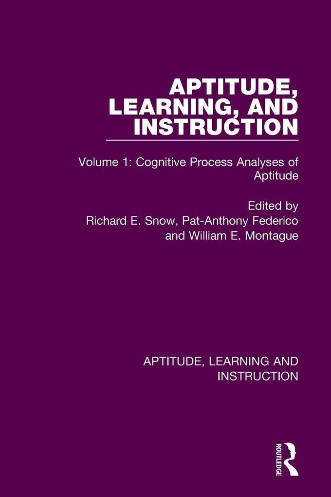 Aptitude Learning and Instruction