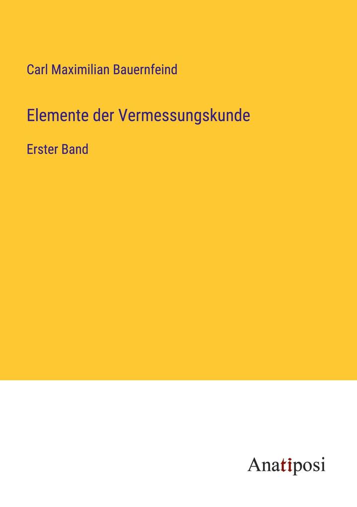 Elemente der Vermessungskunde