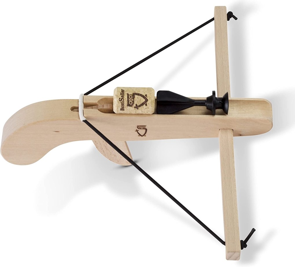 BestSaller 1227 - Dart- & Korken-Schiesser mit Korken und Dart Schießspaß
