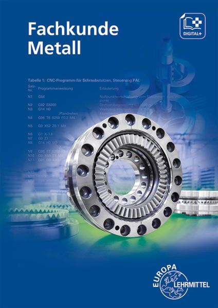 Europa-Lehrmittel Fachkunde Metall, Schulbücher Von Jürgen Burmester, Josef Dillinger, Eckhard Ignatowitz, Walter Escherich, Andreas Stephan, Reinhard Vetter, Stefan Oesterle, Falko Wieneke, Ludwig Reißler - Bild 5
