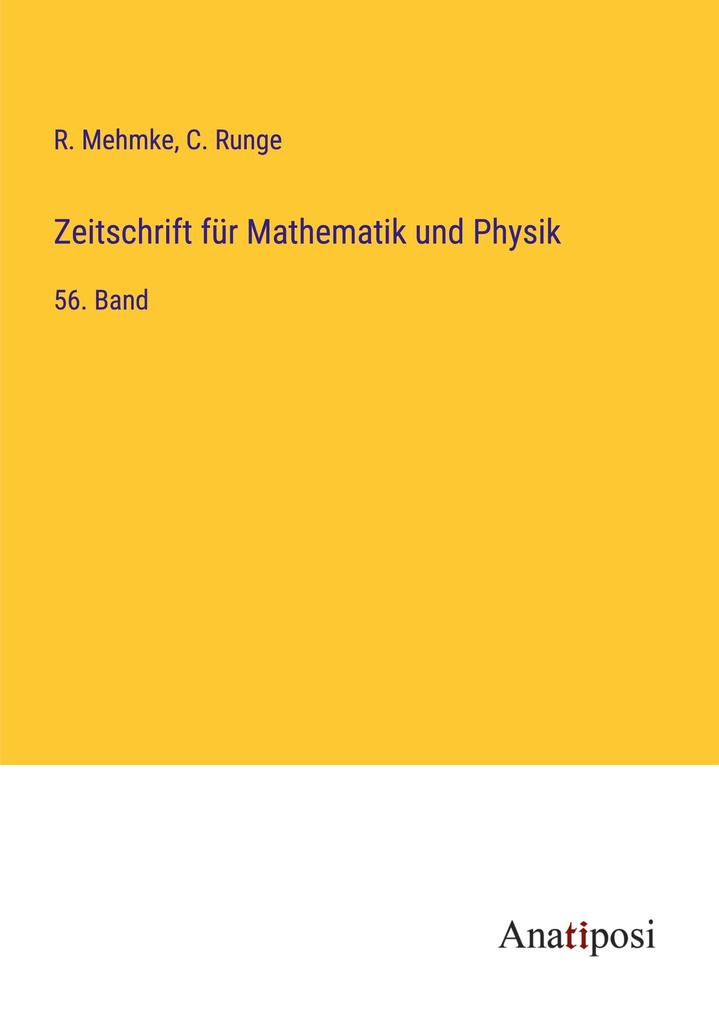 Zeitschrift für Mathematik und Physik