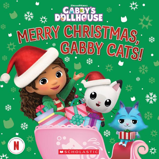Merry Christmas Gabby Cats! (Gabby's Dollhouse Hardcover Storybook)