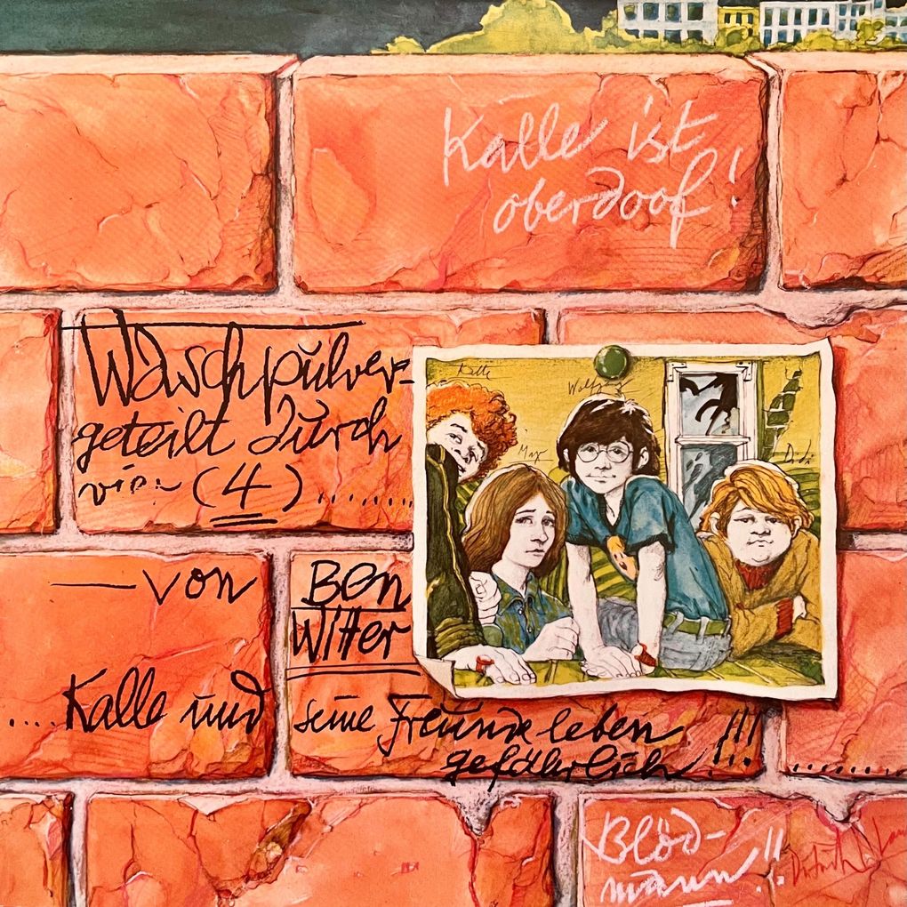 Ben Witter Waschpulver geteilt durch vier