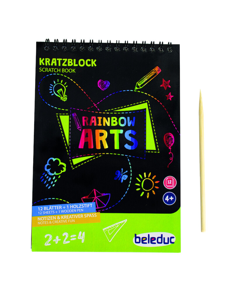 Beleduc - Kratzblock Rainbow Arts