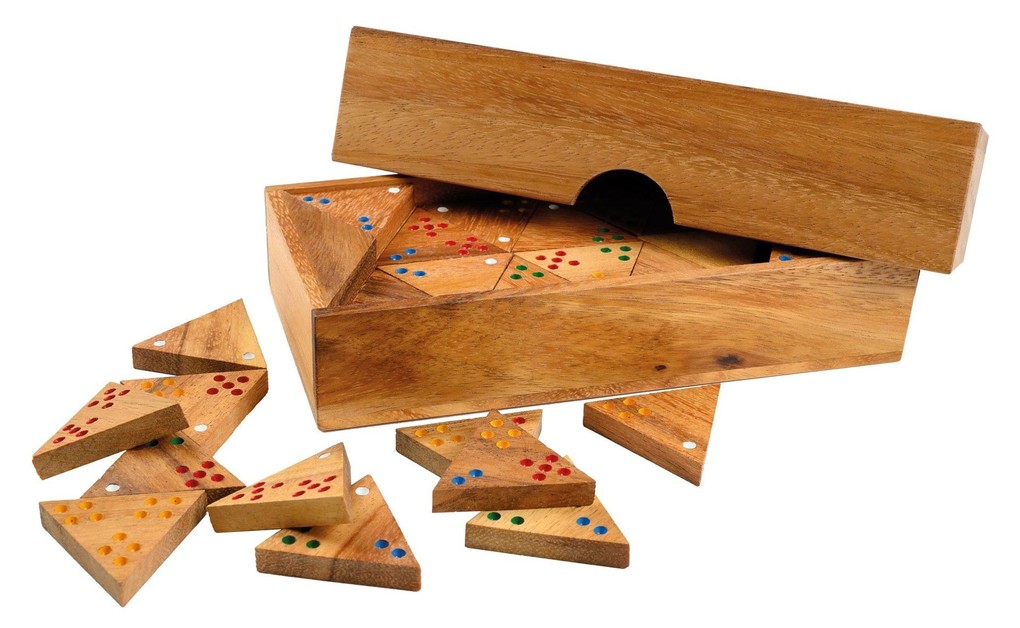 Philos 3618 - Dreieck Domino Holz