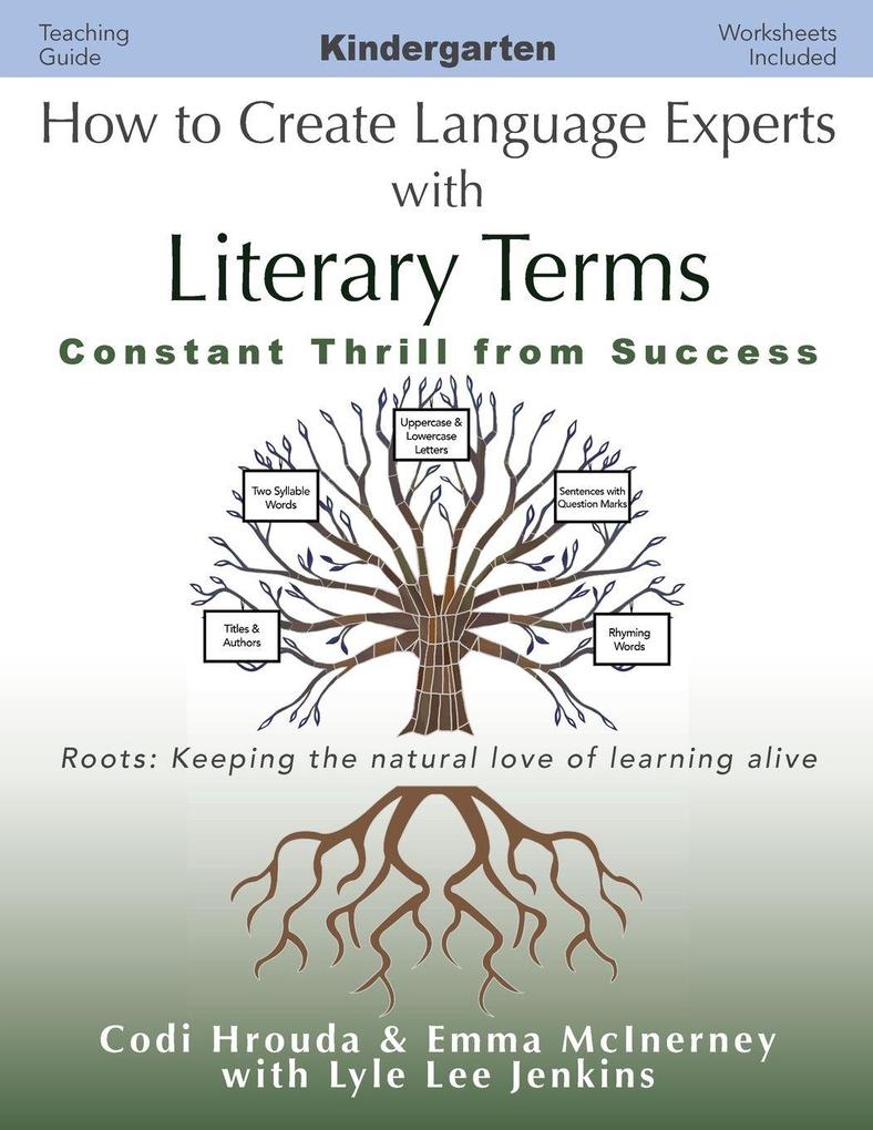 How to Create Language Experts with Literary Terms Kindergarten
