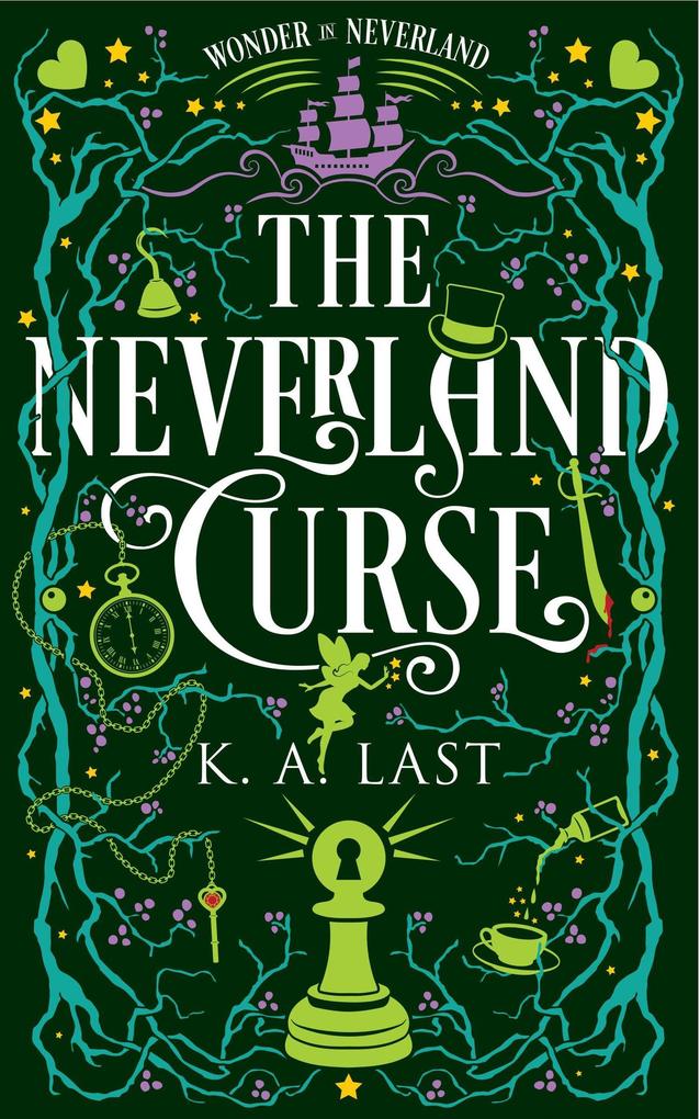 The Neverland Curse: A Peter Pan and Alice in Wonderland Mashup (Wonder in Neverland #3)
