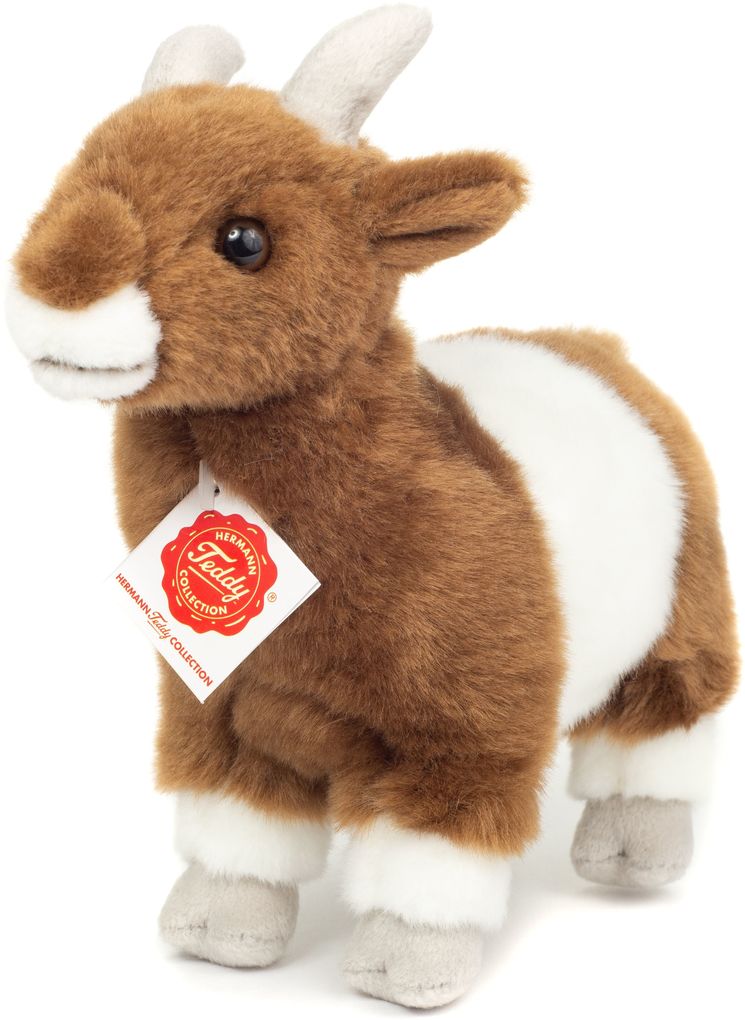 Teddy-Hermann - Ziege braun/weiß 22 cm