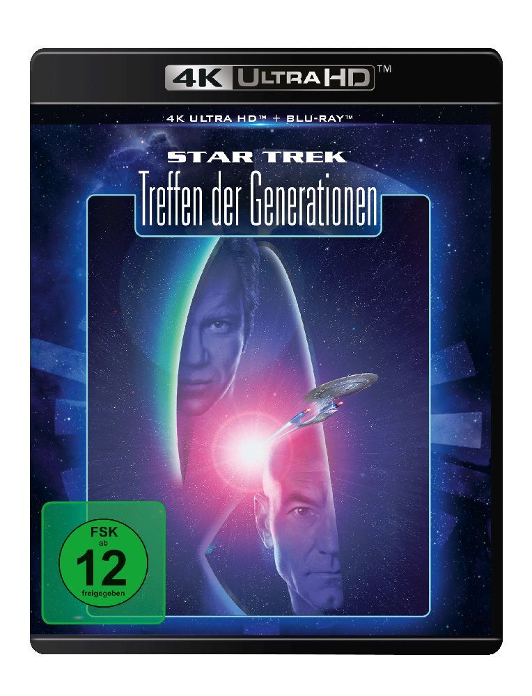 STAR TREK VII: Treffen der Generation 1 4K UHD-Blu-ray + 1 Blu-ray