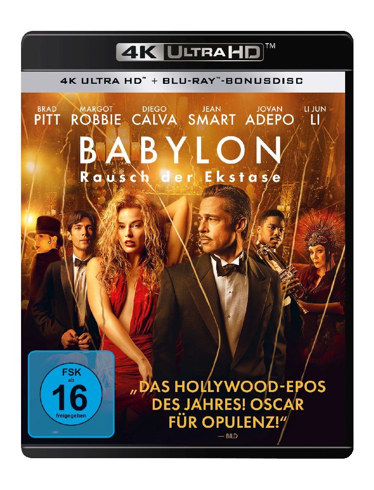 Babylon - Rausch der Ekstase1 4K UHD-Blu-ray + 1 Blu-ray