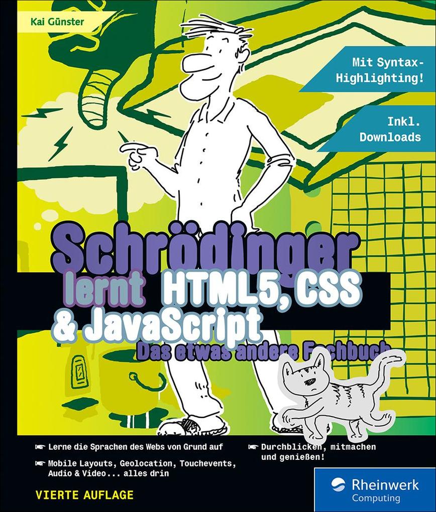Schrödinger lernt HTML5 CSS und JavaScript