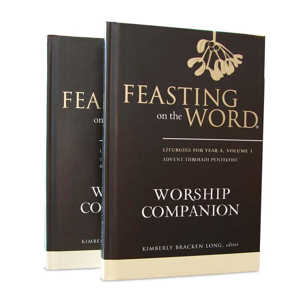 Feasting on the Word Worship Companion Year A - Two-Volume Set