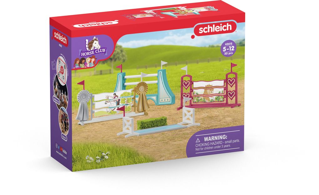 schleich HORSE CLUB Horse Obstacle Course Accessories - schleich