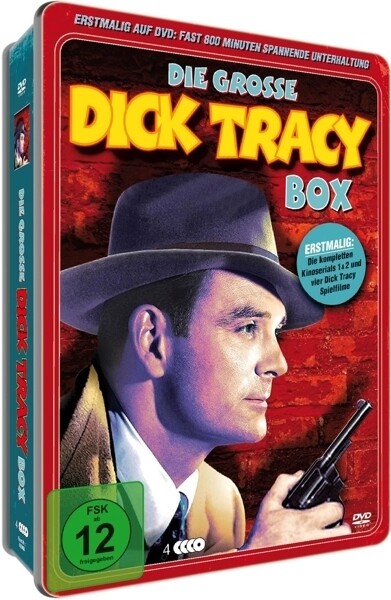 Dick Tracy Metallbox 4 DVD