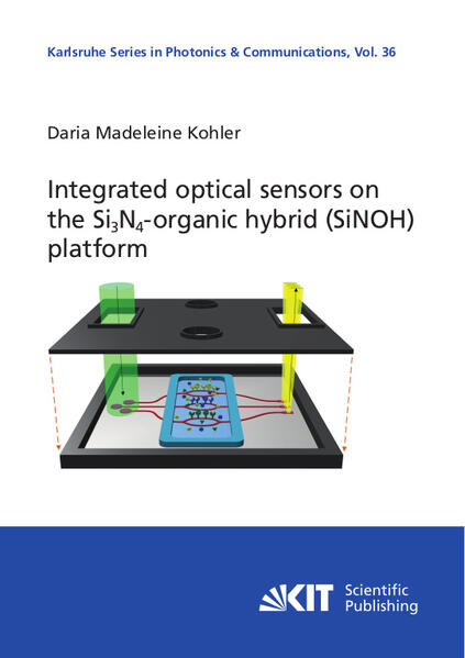 Integrated optical sensors on the SiN-organic hybrid (SiNOH) platform
