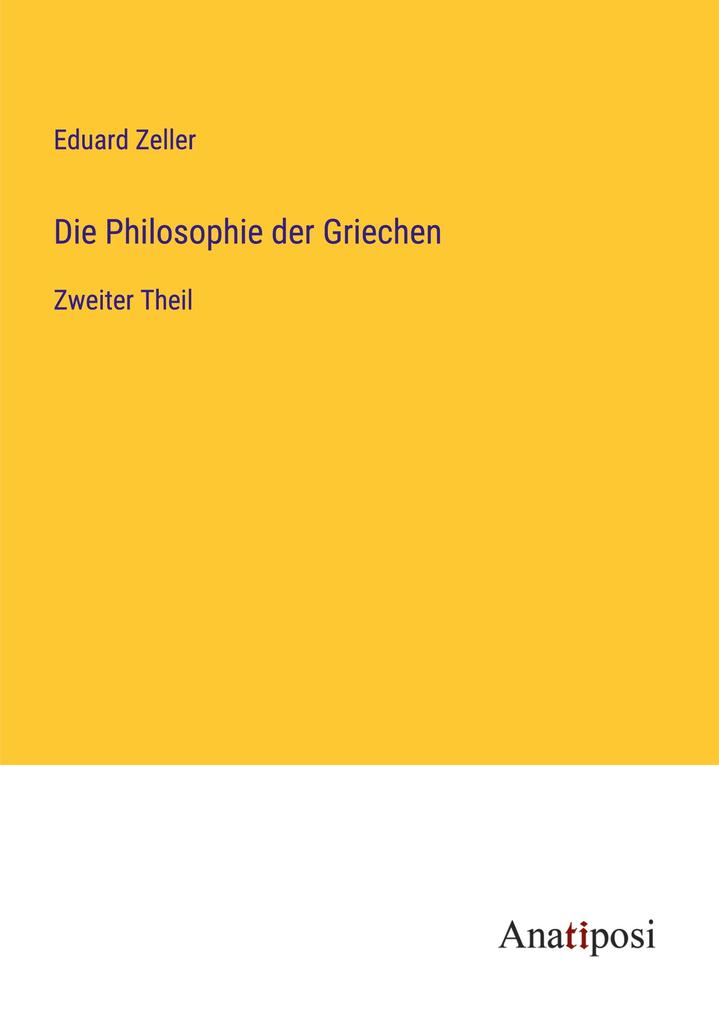 Die Philosophie der Griechen