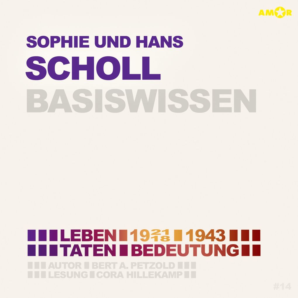 Sophie und Hans Scholl (1921/18-1943) - Leben Taten Bedeutung - Basiswissen