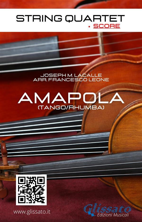 String Quartet: Amapola (score)