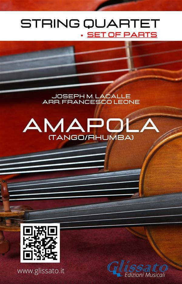 String Quartet: Amapola (set of parts)