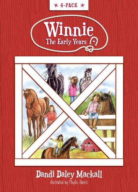 Winnie the Early Years 4-Pack: Horse Gentler in Training / A Horse‘s Best Friend / Lucky for Winnie / Homesick Horse