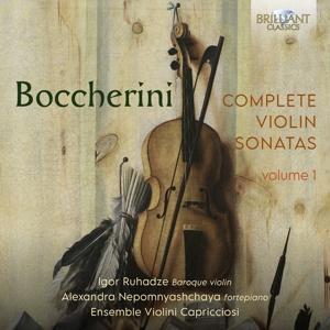 Luigi Boccherini: Sämtliche Violinsonaten Vol.1