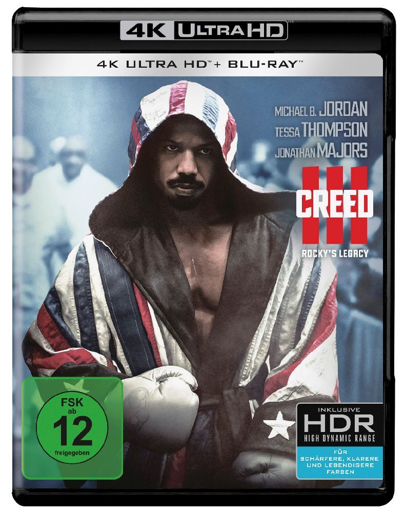 Creed III: Rocky's Legacy 1 4K UHD-Blu-ray + 1 Blu-ray