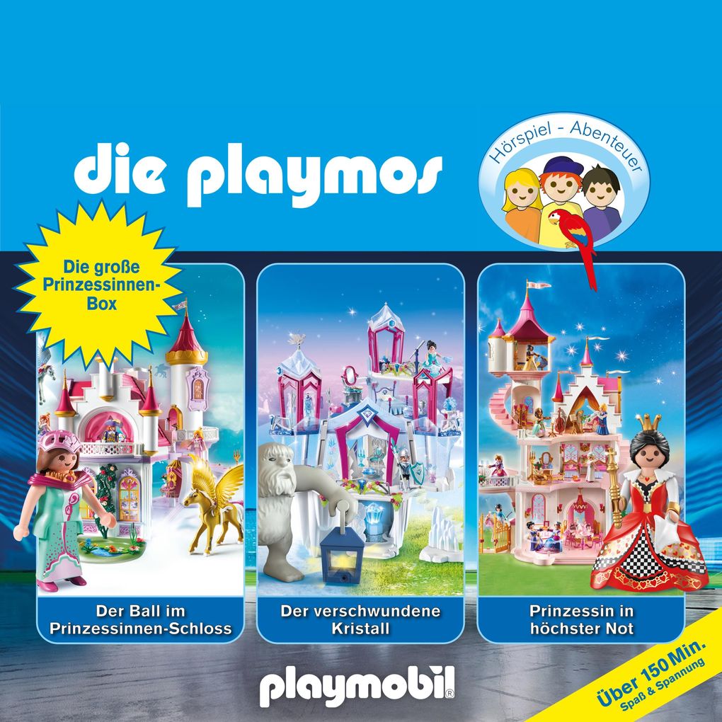 Die Playmos - Das Original Playmobil Hörspiel Die große Prinzessinnen-Box Folgen 34 63 81