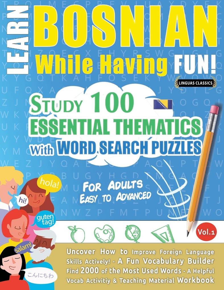 LEARN BOSNIAN WHILE HAVING FUN! - FOR ADULTS