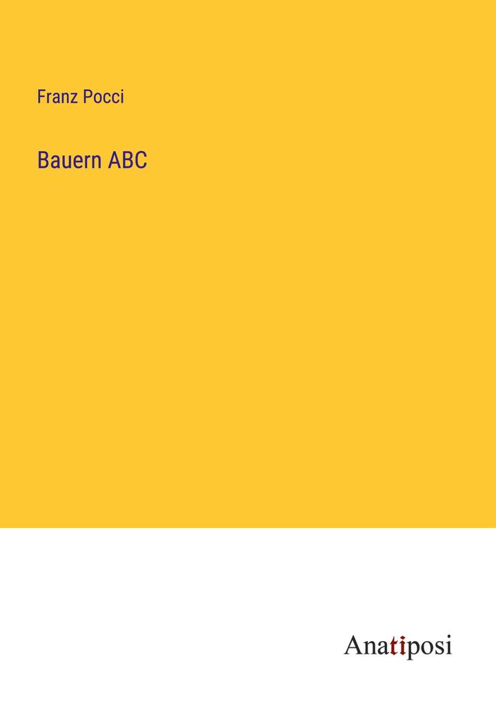 Bauern ABC