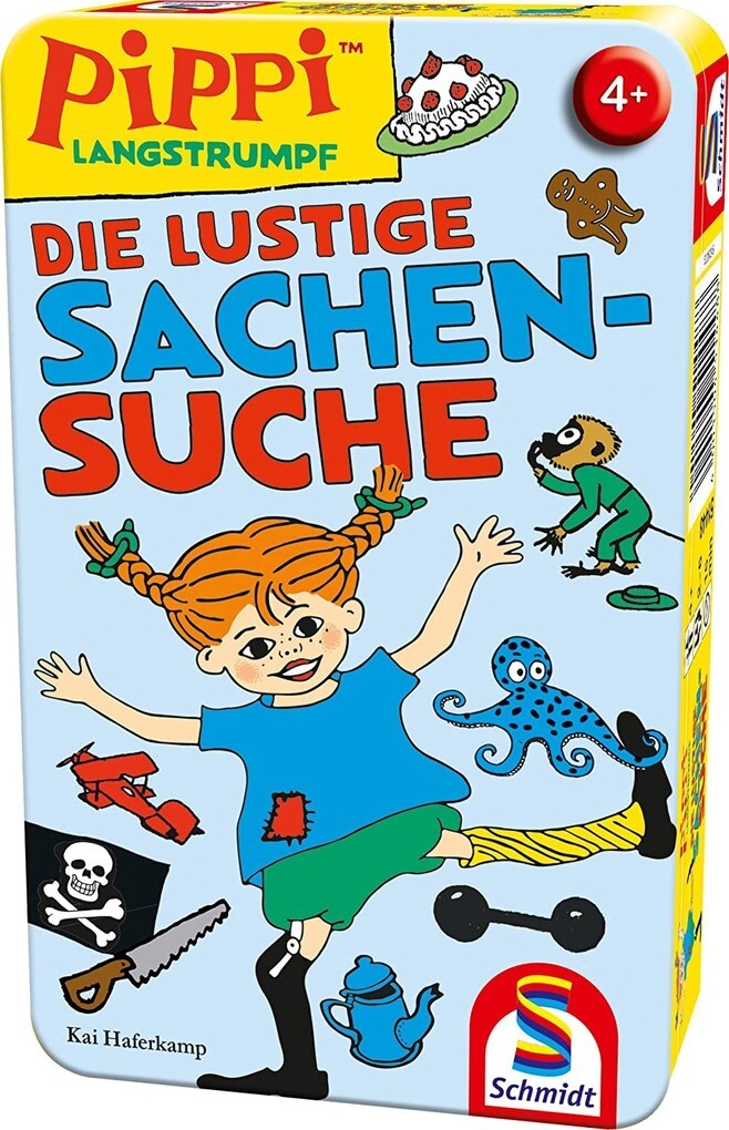 Schmidt Spiele - Pippi Langstrumpf - Die lustige Sachensuche