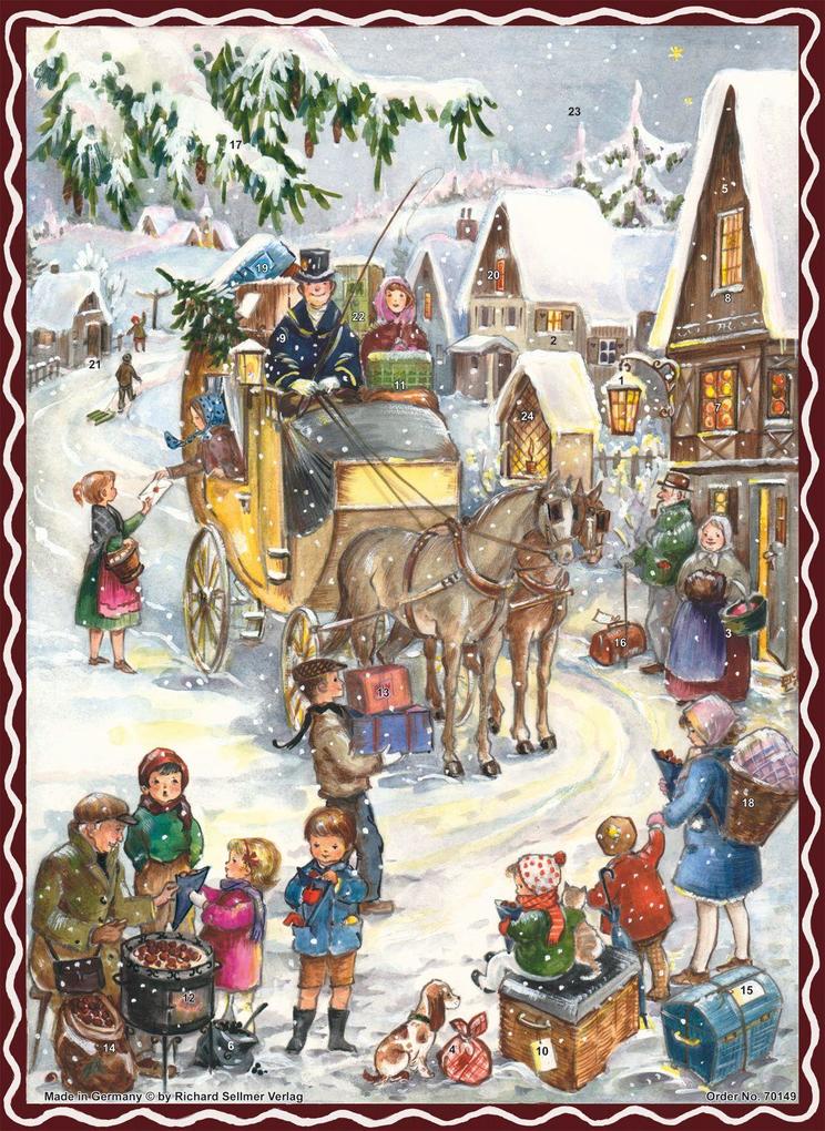 Adventskalender 'Hurra die Kutsche kommt'