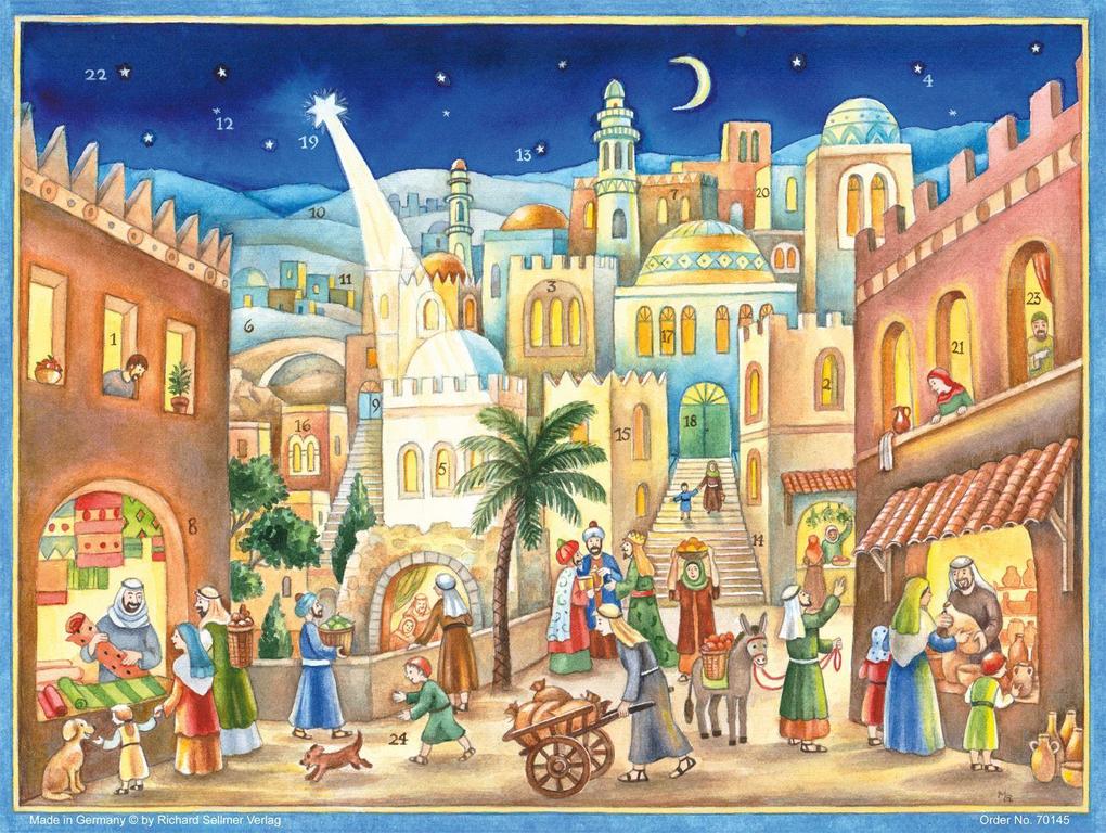 Adventskalender 'Zu Bethlehem geboren'