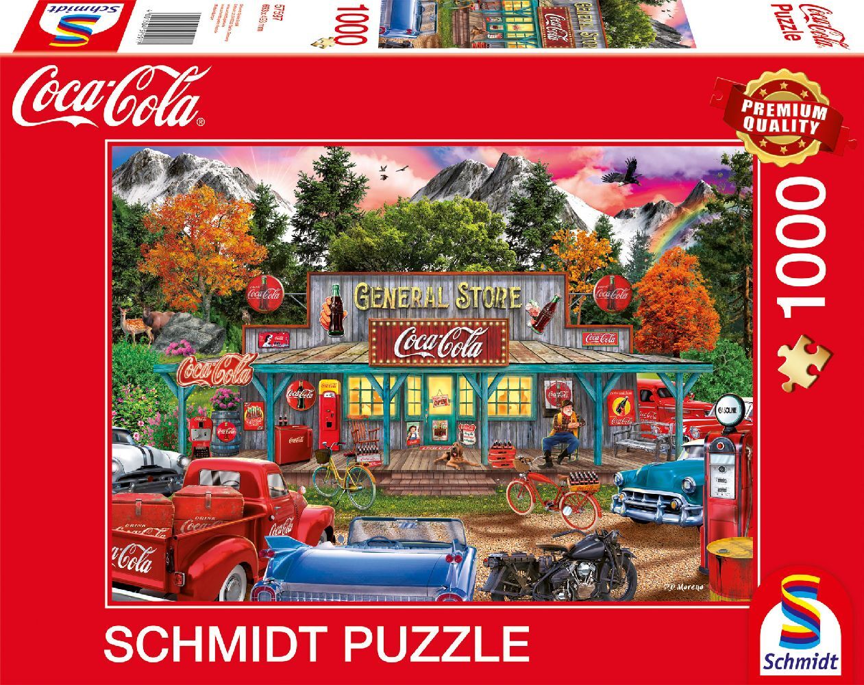 Schmidt Spiele - Coca Cola - Store 1000 Teile