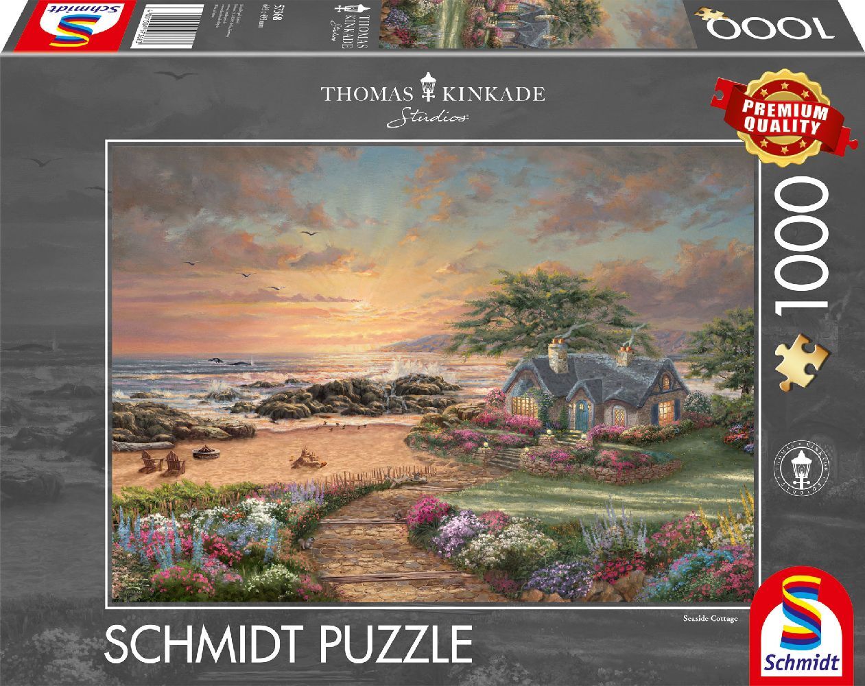 Schmidt Spiele - Thomas Kinkade - Seaside Cottage 1000 Teile