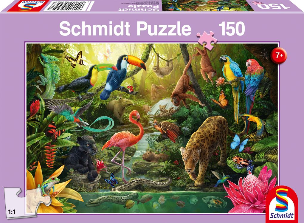 Schmidt Spiele - Urwaldbewohner 150 Teile