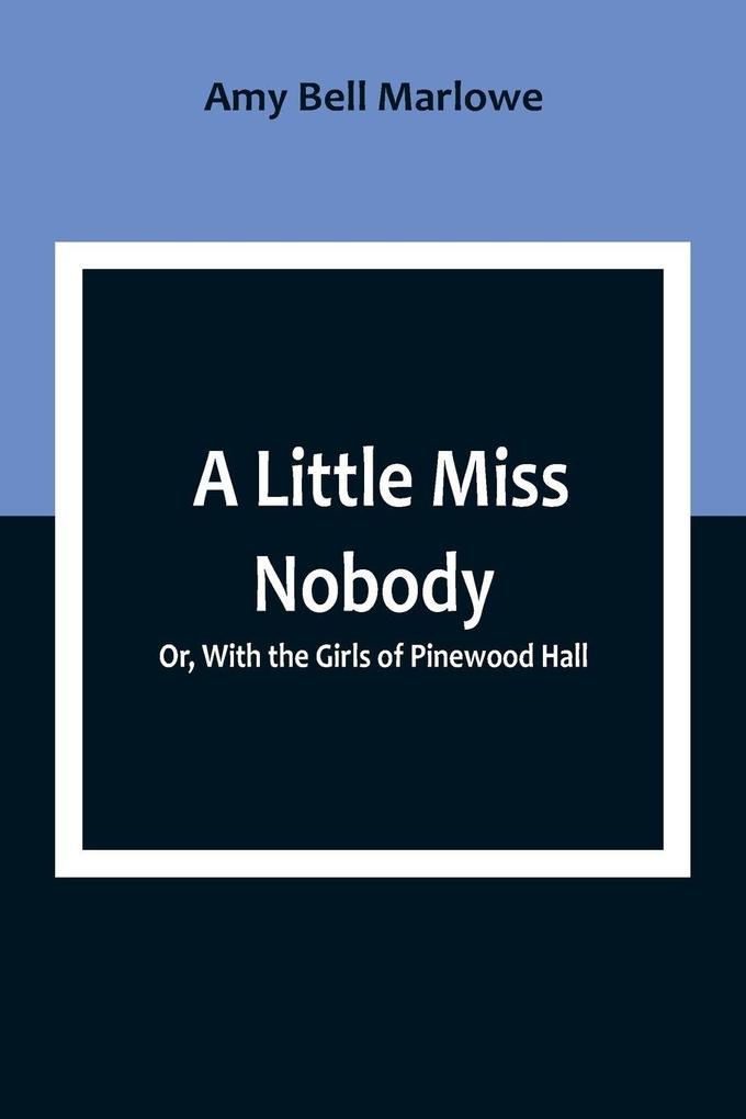 A Little Miss Nobody; Or With the Girls of Pinewood Hall