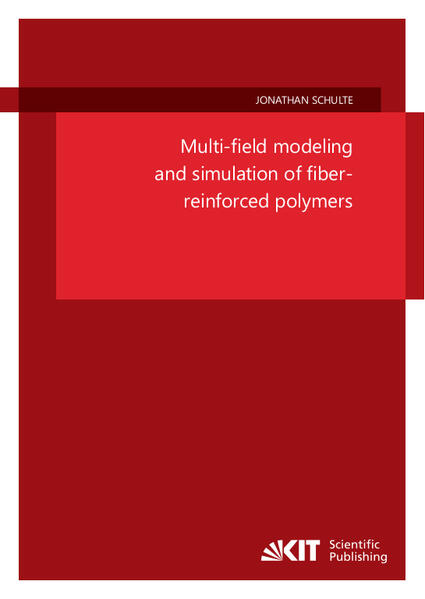 Multi-field modeling and simulation of fiber-reinforced polymers