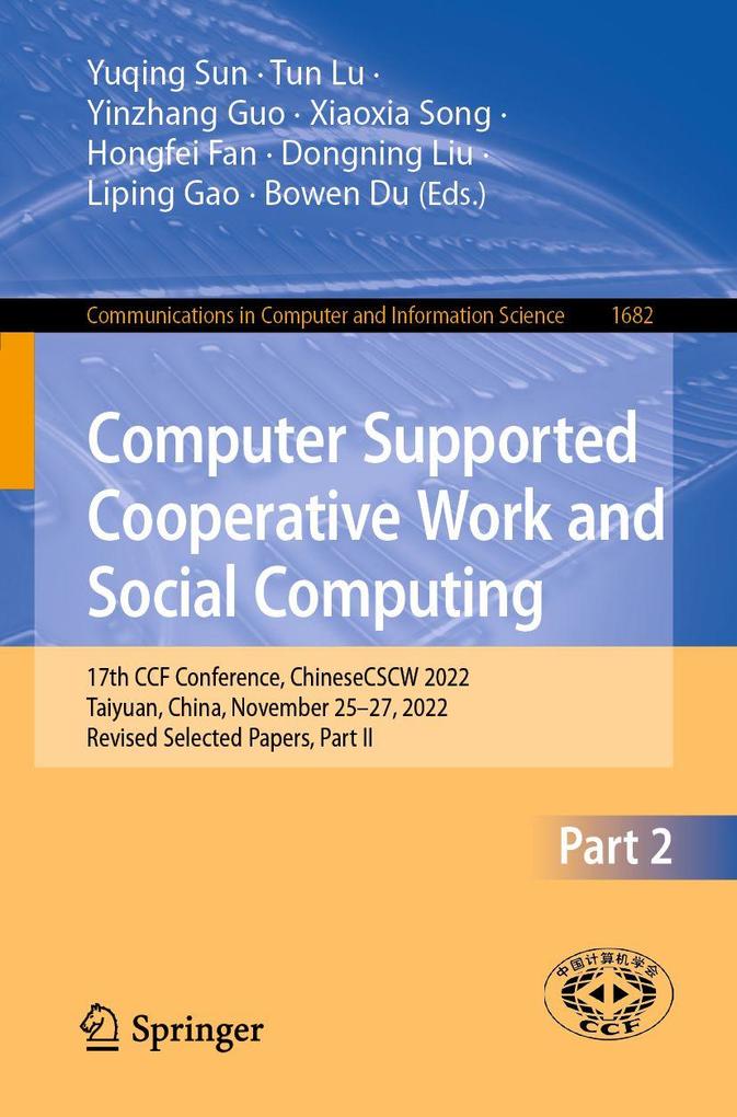 Computer Supported Cooperative Work and Social Computing