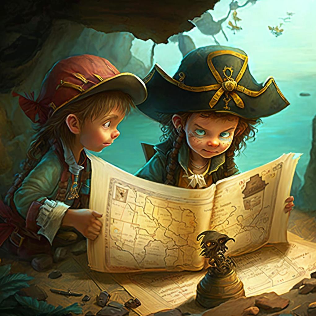 The Treasure Map of the Pirate‘s Cove