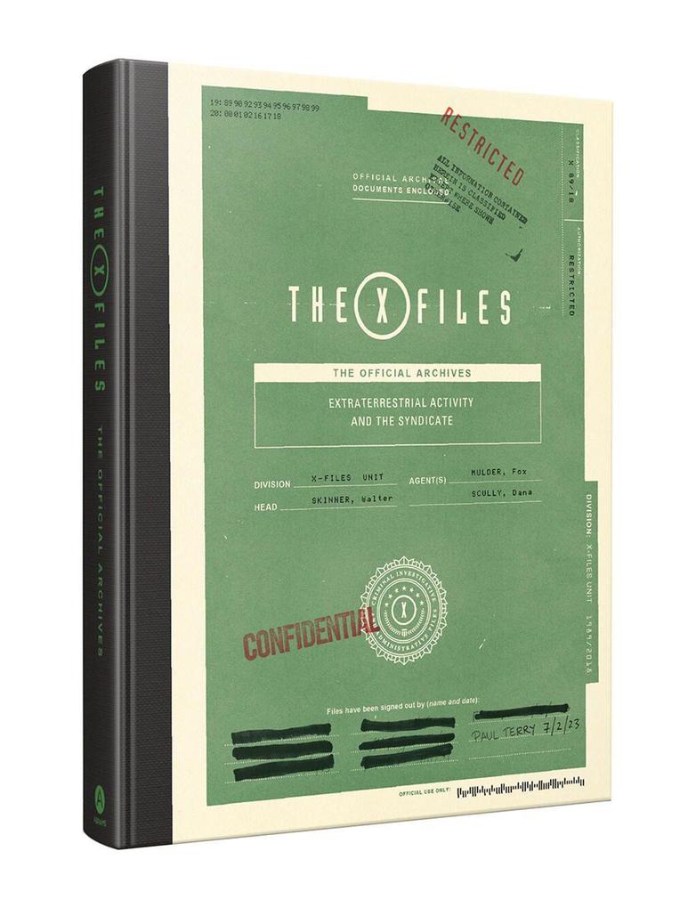 Abrams & Chronicle Books X-Files, The Official Archives Volume Ii, Extraterrestrial Activity And The Syndicate