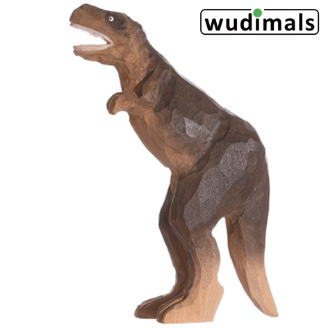 Wudimals A040901 - T-Rex T-Rex handgeschnitzt aus Holz
