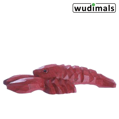 Wudimals A040811 - Hummer Lobster handgeschnitzt aus Holz