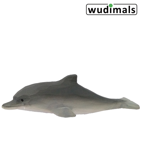 Wudimals A040804 - Delfin Dolphin handgeschnitzt aus Holz