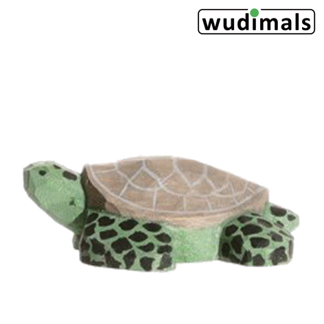 Wudimals A040806 - Schildkröte Turtle handgeschnitzt aus Holz
